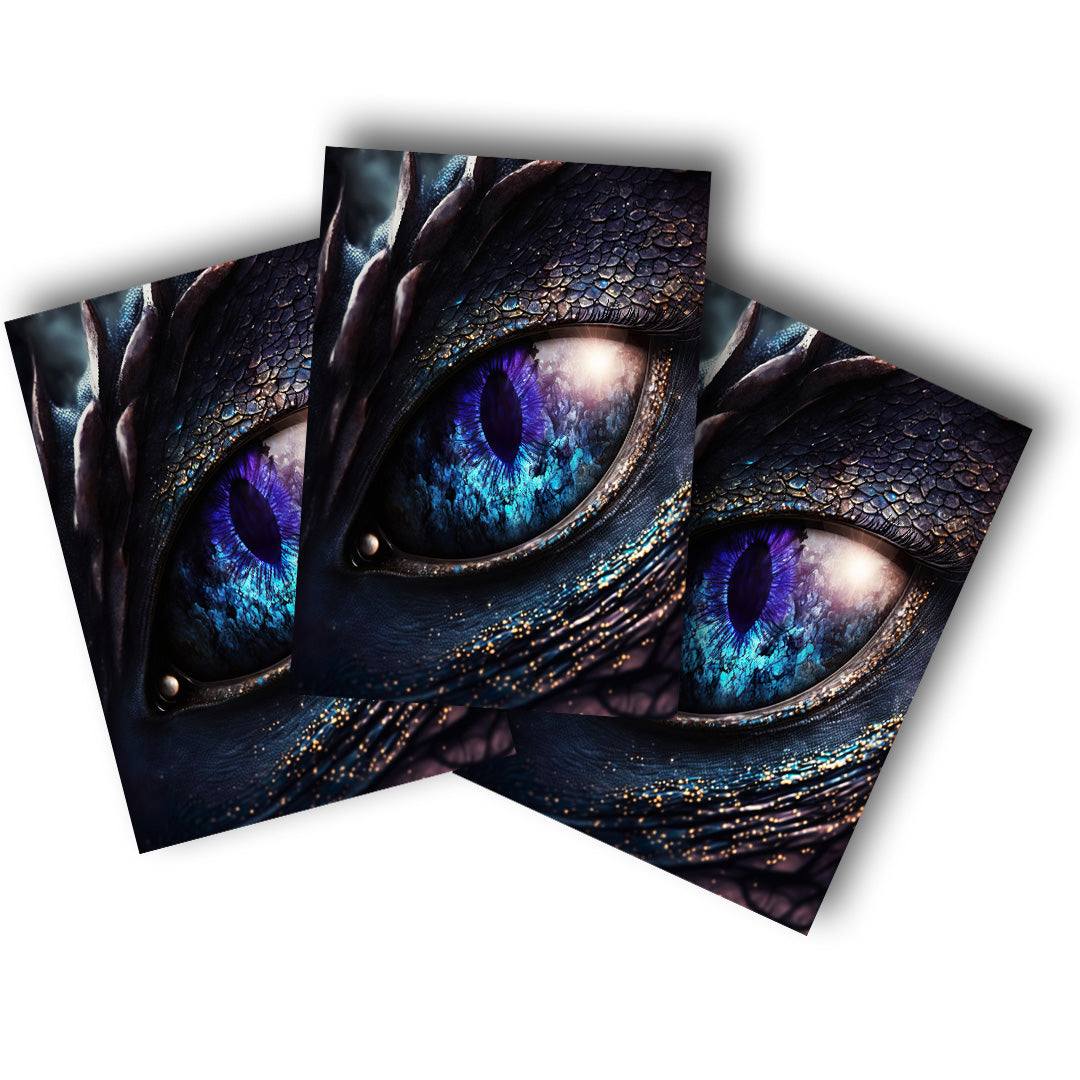 Sticker – Magisches Drachenauge