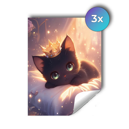 Sticker – Kitten Babykönigin
