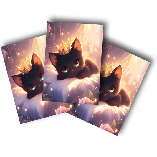 Sticker – Kitten Babykönigin