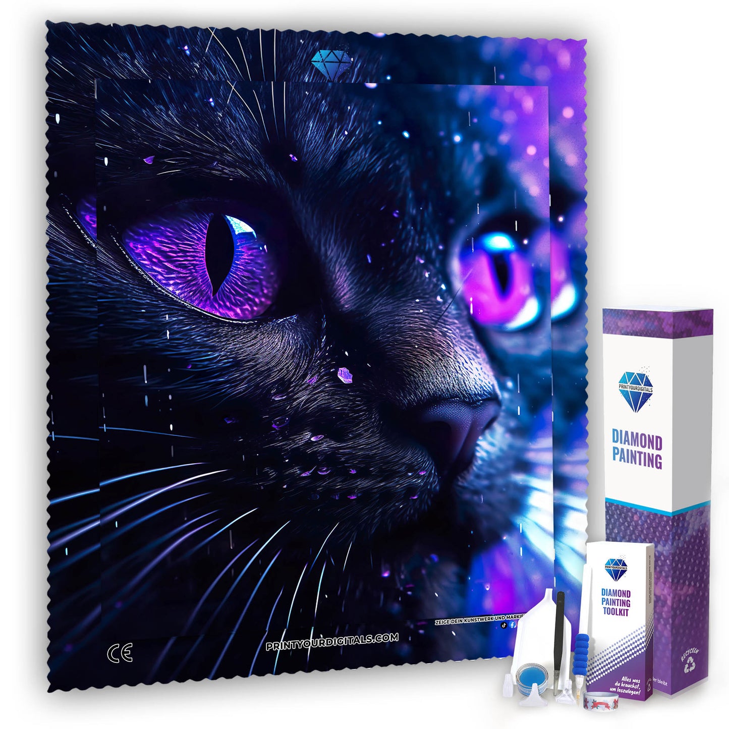 Diamond Painting - Indigokatze