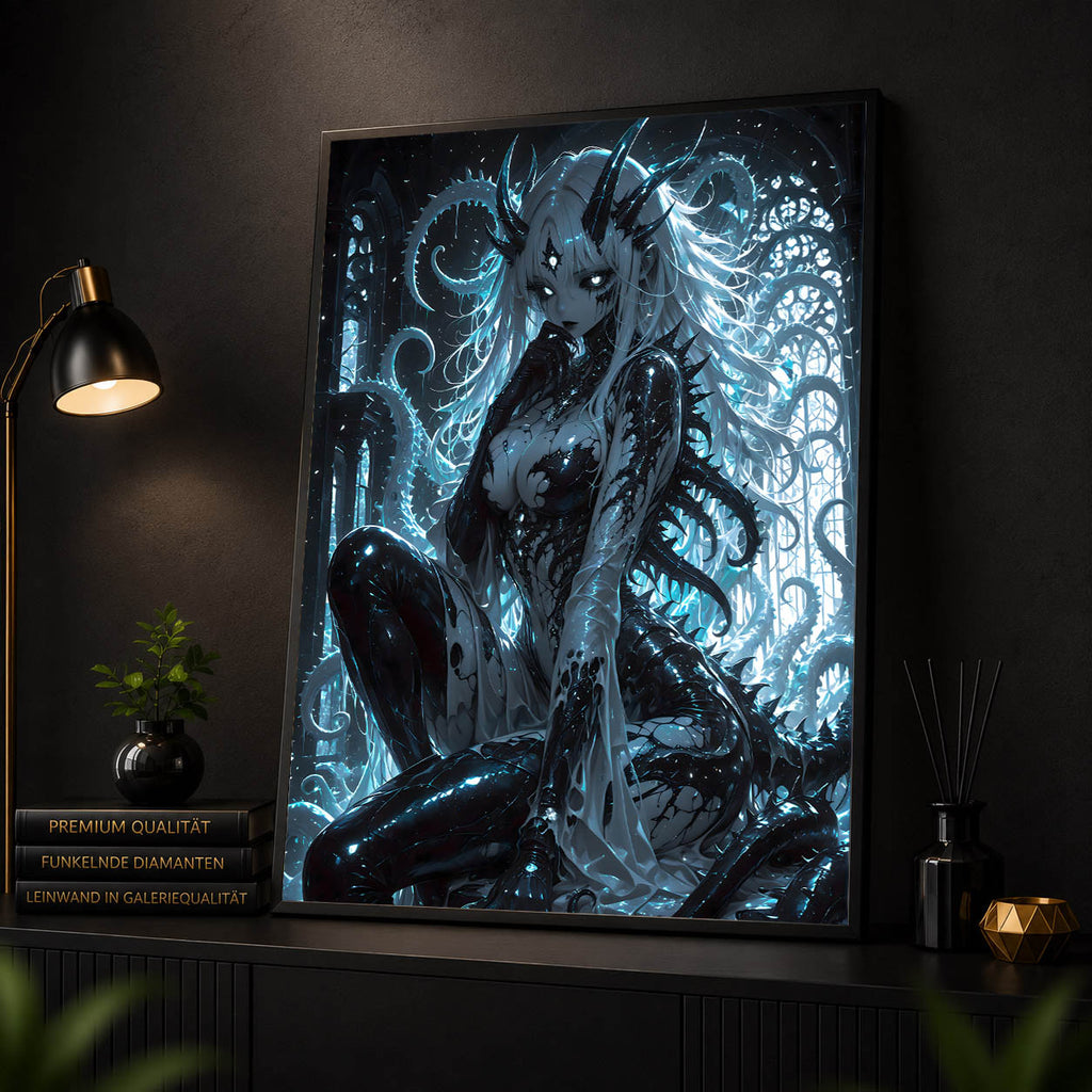 Diamond Painting - Dämonin der Finsternis