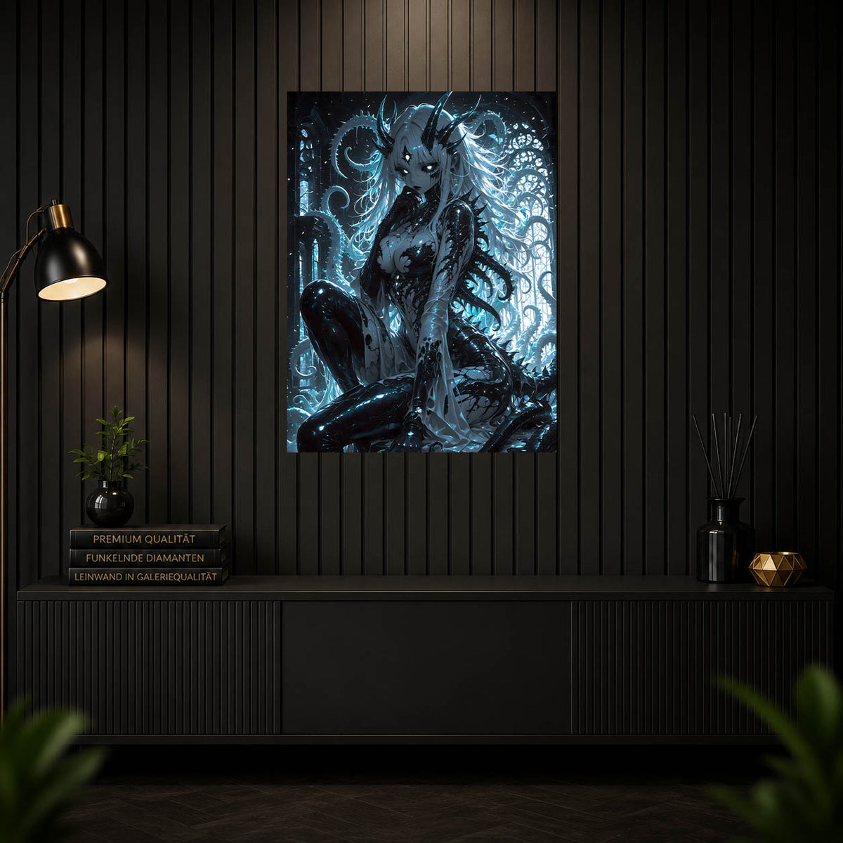 Diamond Painting - Dämonin der Finsternis