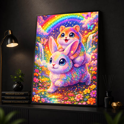 Diamond Painting – Regenbogenfreunde