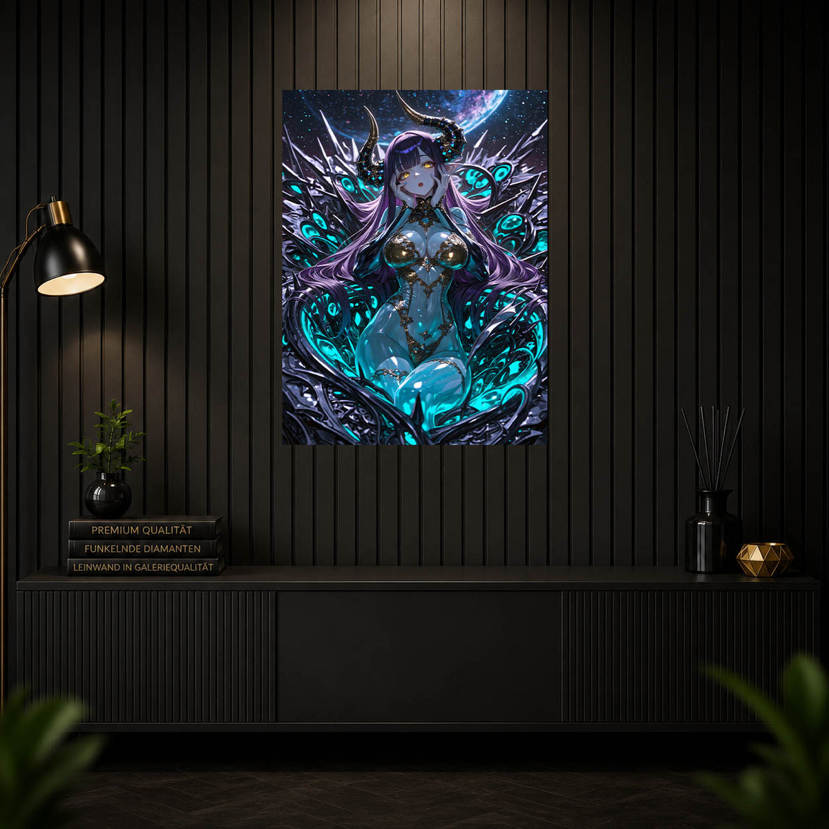 Diamond Painting - Dämonenkönigin Maki