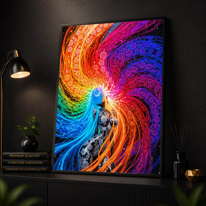Diamond Painting - Seele der Farben