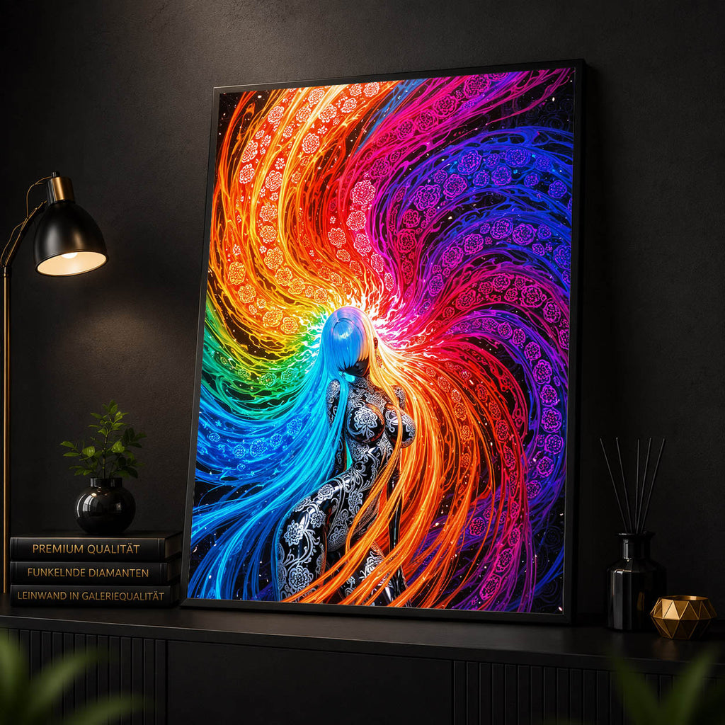 Diamond Painting - Seele der Farben