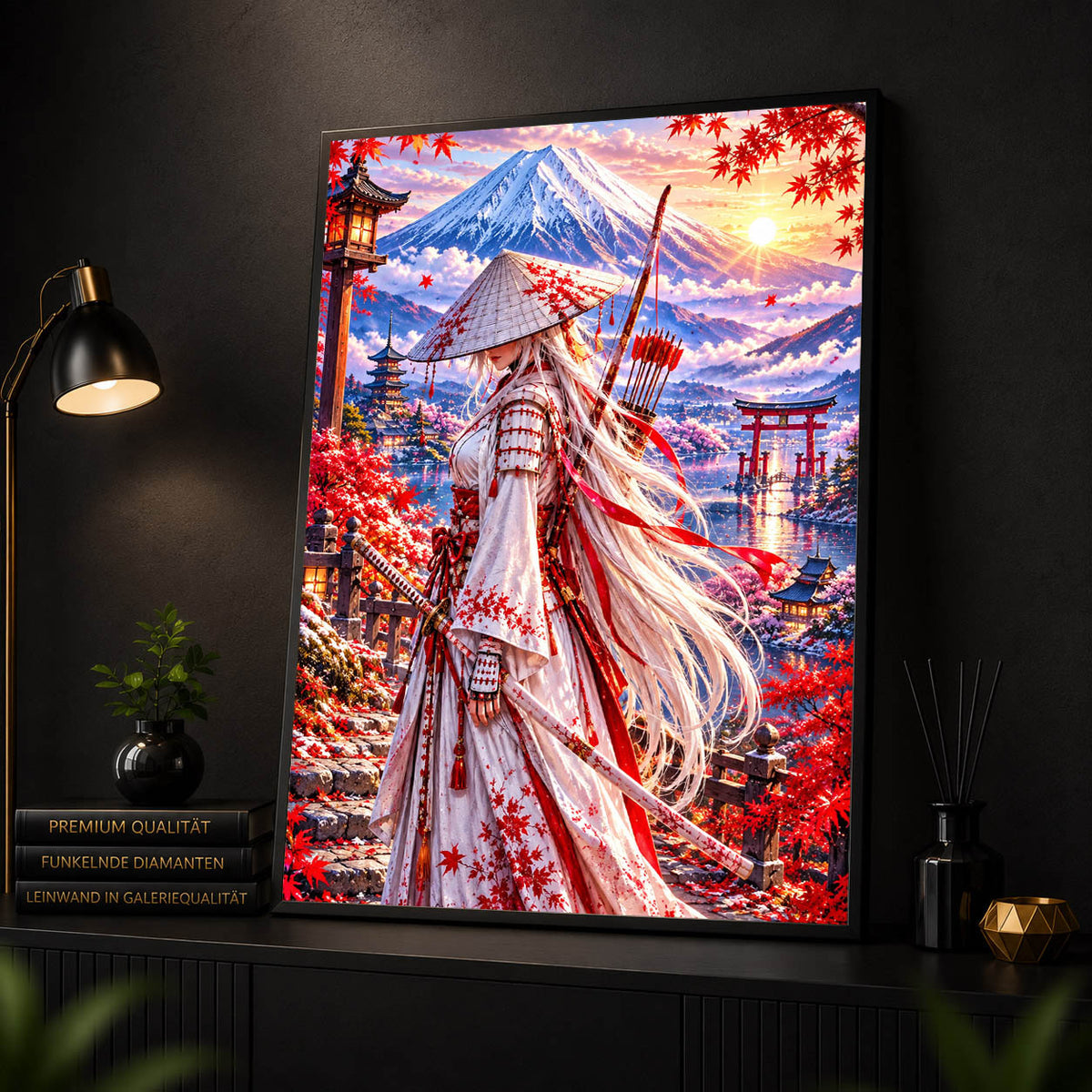 Diamond Painting - Wächterin des Fuji