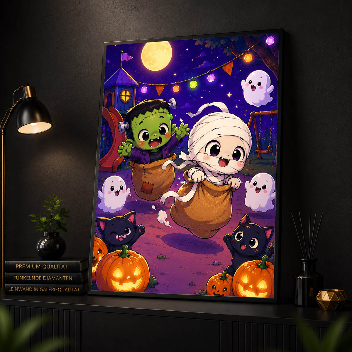 Diamond Painting - Halloween Sackhüpfen