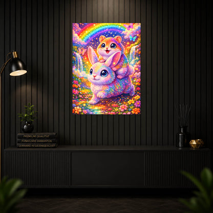 Diamond Painting – Regenbogenfreunde