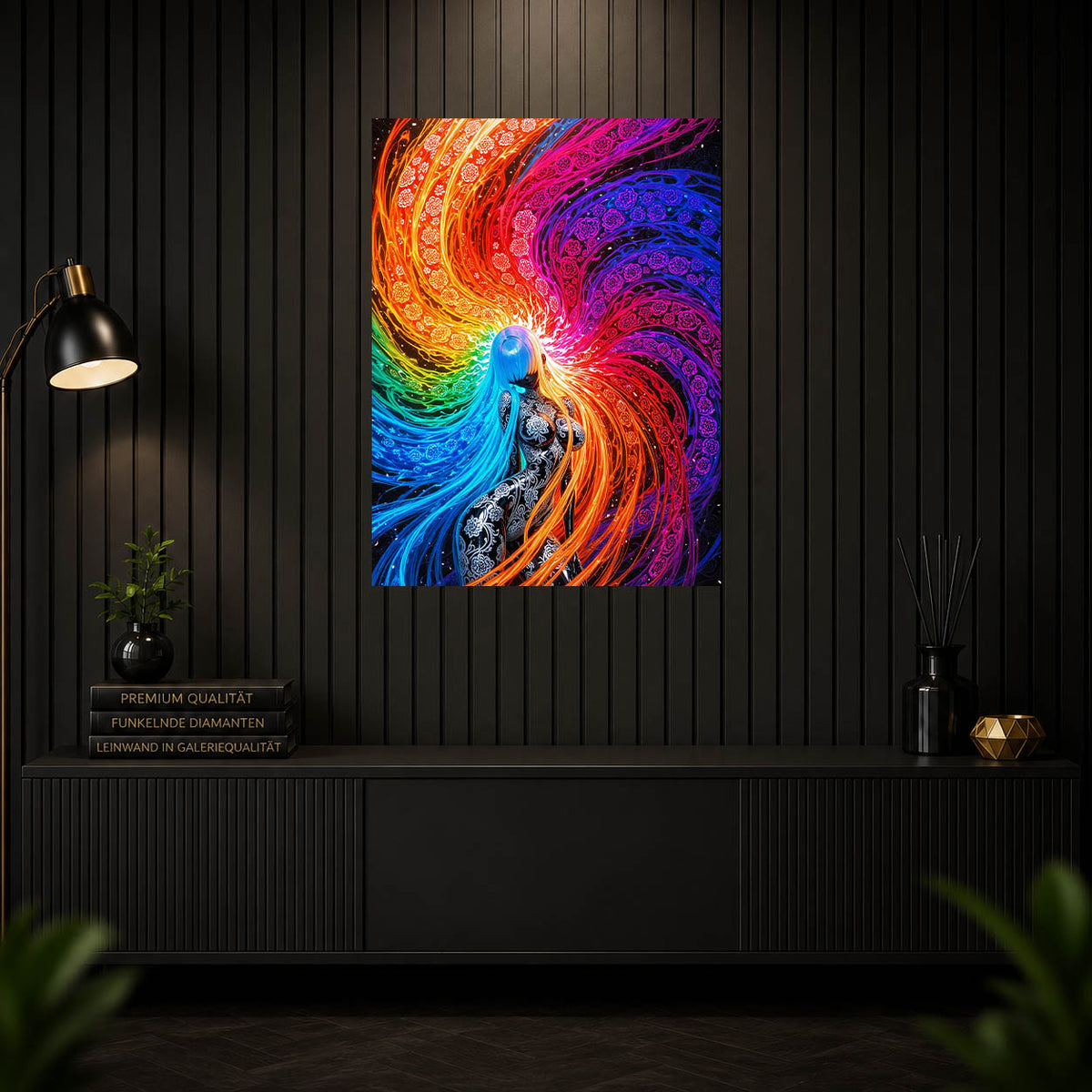 Diamond Painting - Seele der Farben