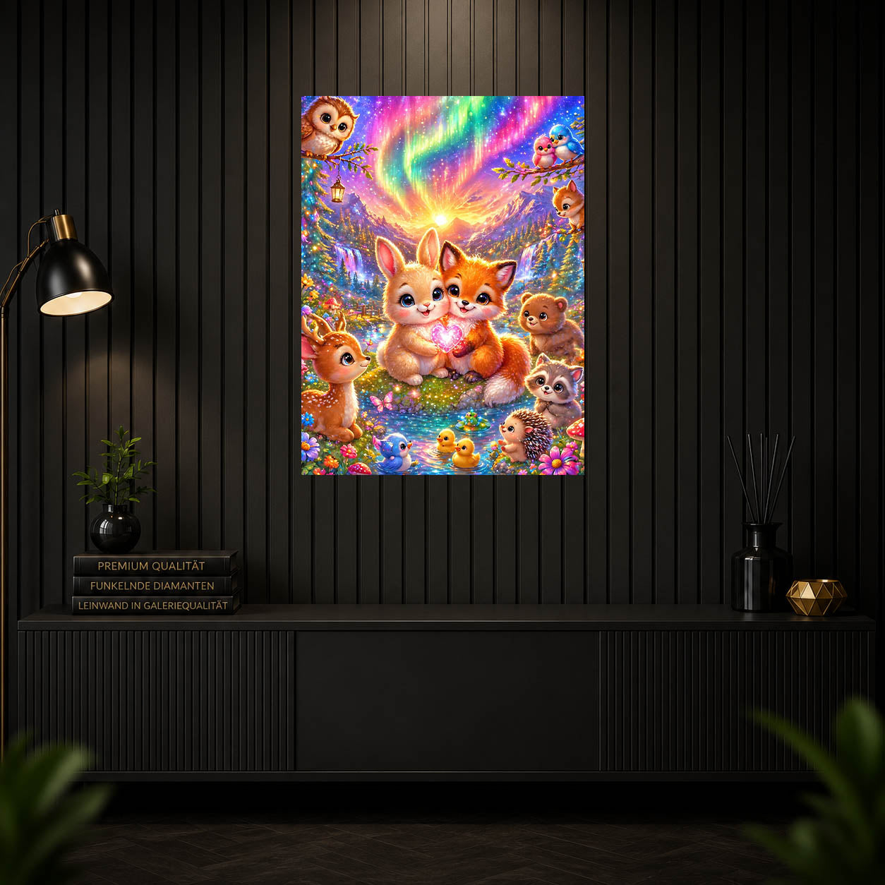 Diamond Painting - Magische Waldfreunde
