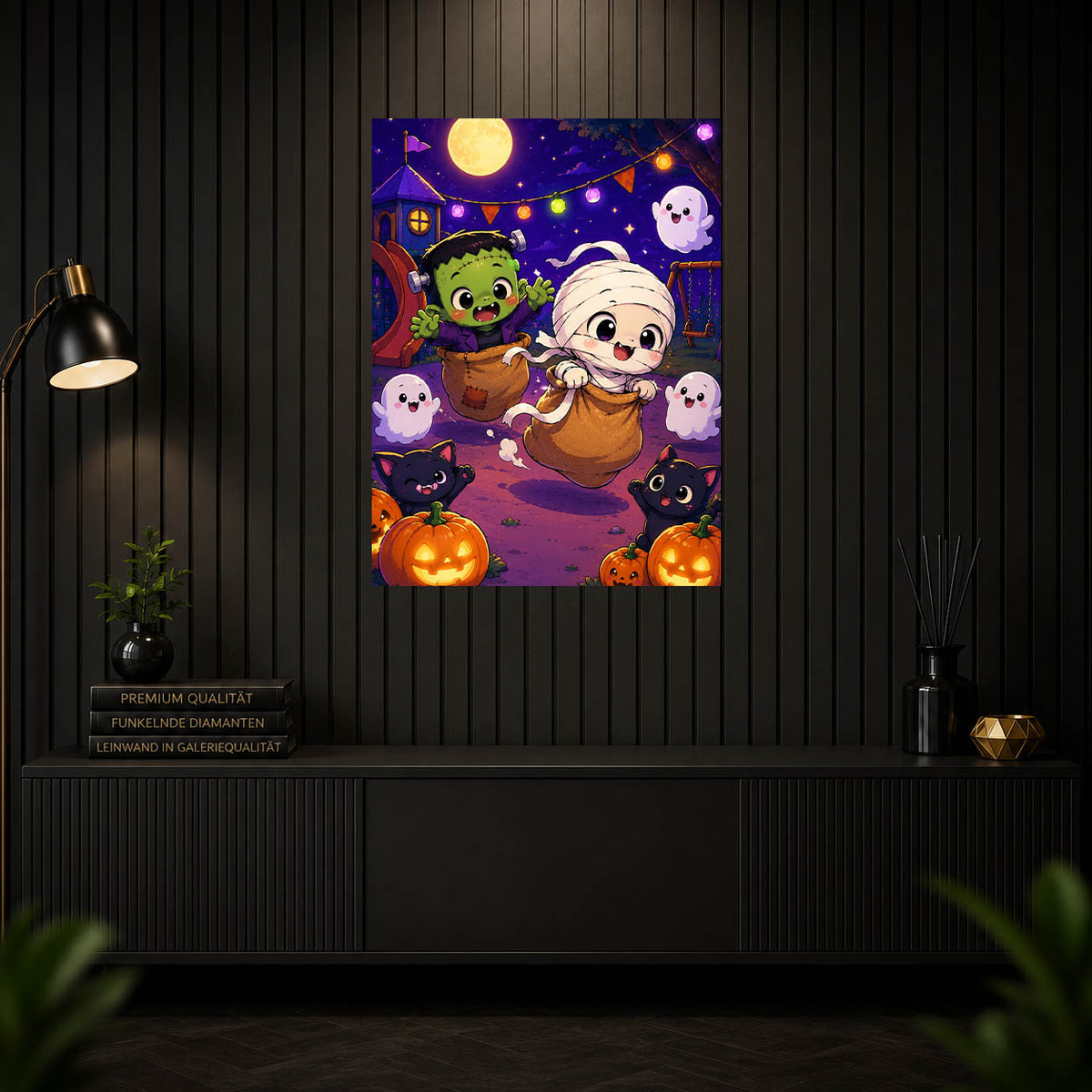 Diamond Painting - Halloween Sackhüpfen