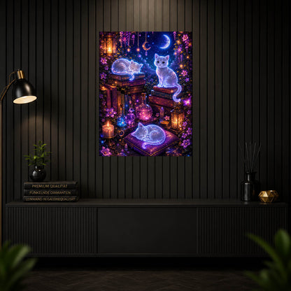 Diamond Painting - Katzengeister