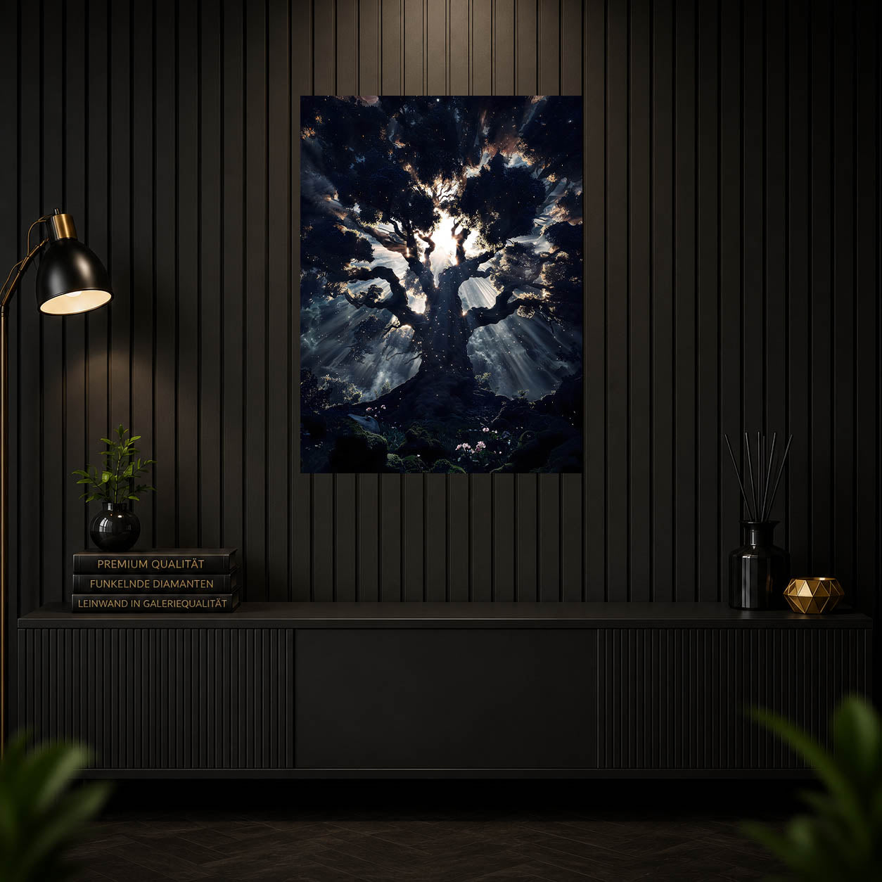 Diamond Painting - Magischer Weltenbaum