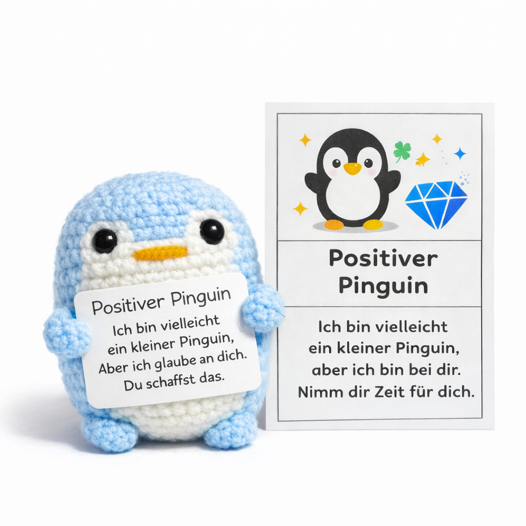 Positiver Pinguin - Dein Painting Helfer