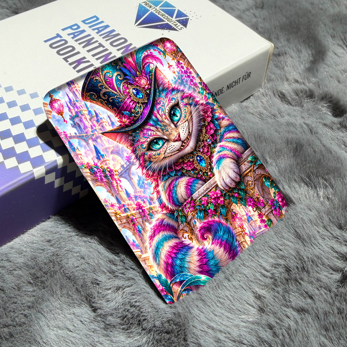 Cover Minder – Grinsekatze Magie