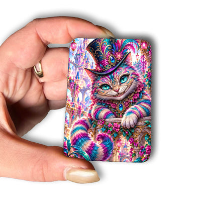Cover Minder – Grinsekatze Magie