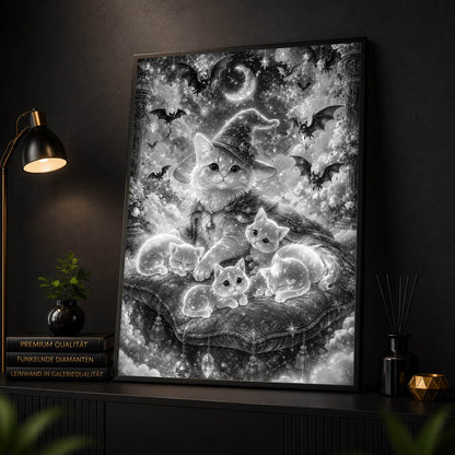 Mystery Painting – Mama der Geisterkatzen