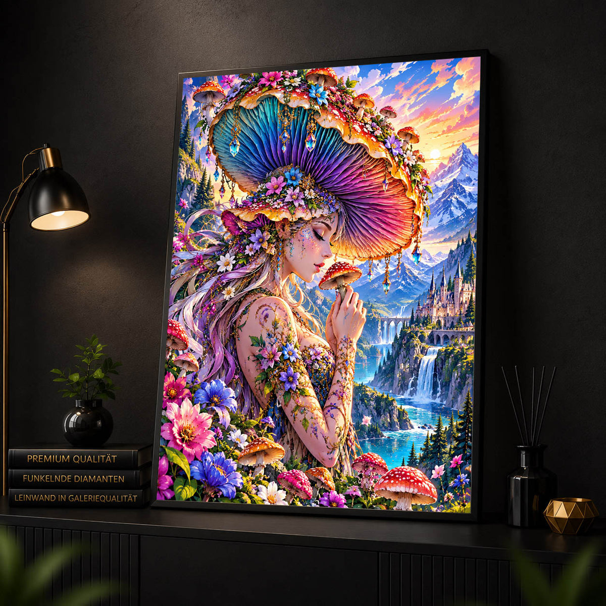 Diamond Painting - Königin des Pilzreichs