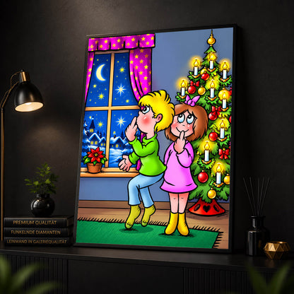 Diamond Painting - Weihnachtswünsche