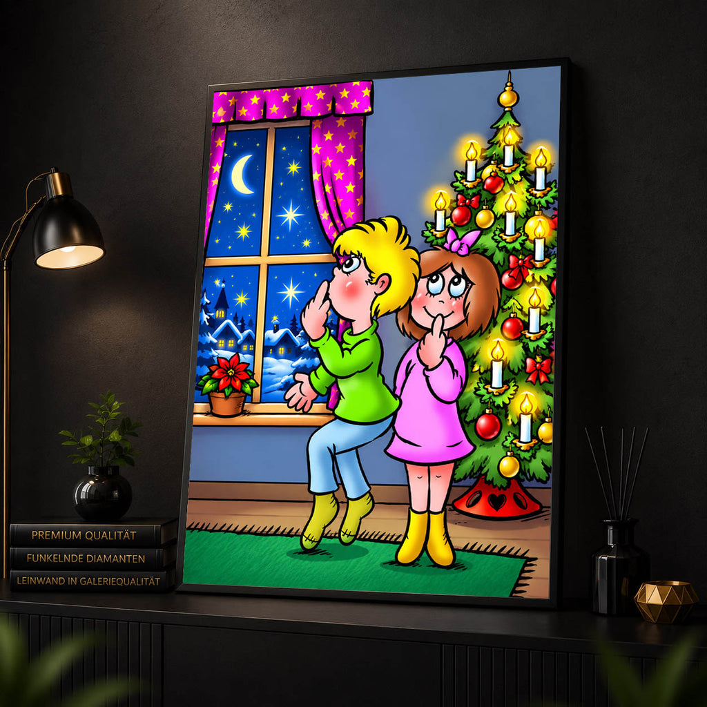 Diamond Painting - Weihnachtswünsche