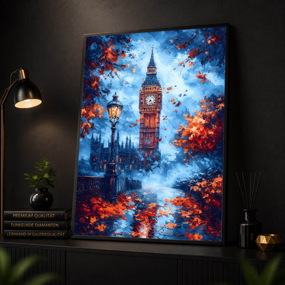 Diamond Painting - Big Ben im August