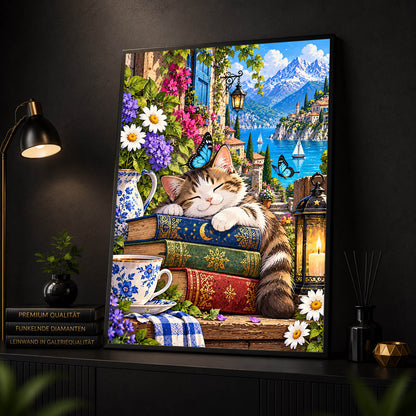 Diamond Painting - Träume am blauen See