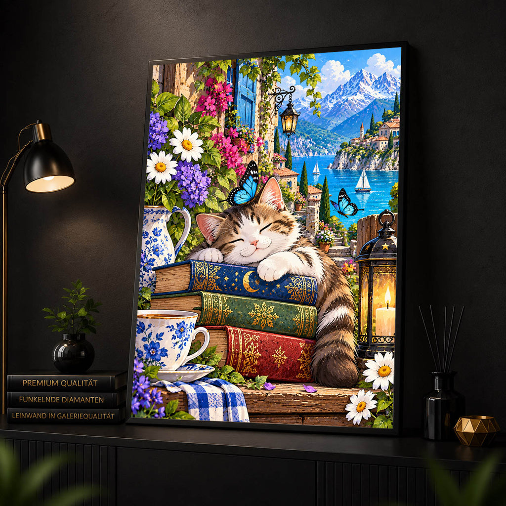 Diamond Painting - Träume am blauen See