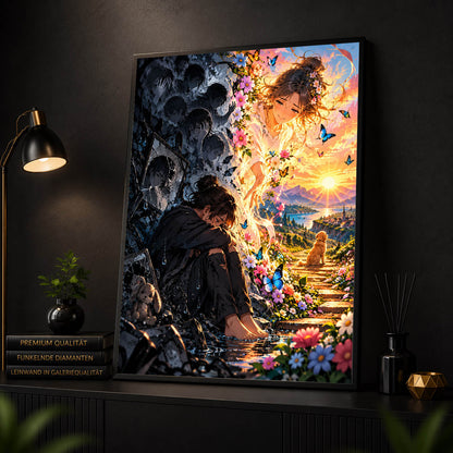 Diamond Painting - Allein