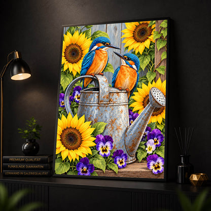 Diamond Painting - Sonnenblumengarten