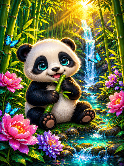 Diamond Painting - Panda Marlon