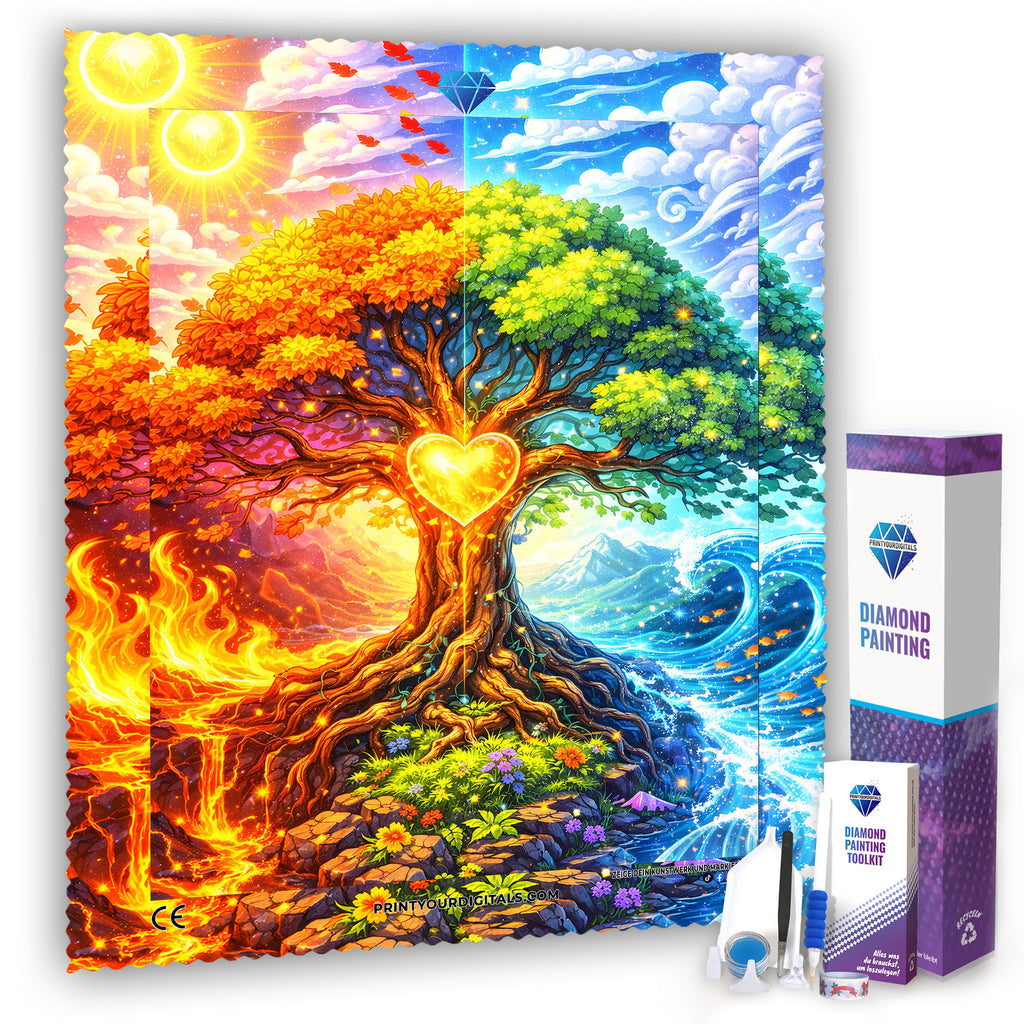 Diamond Painting - Lebensbaum