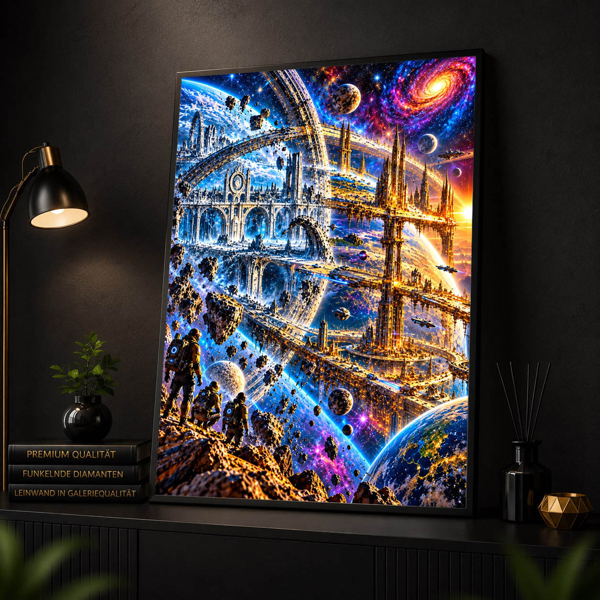 Diamond Painting - Kathedrale der Sterne