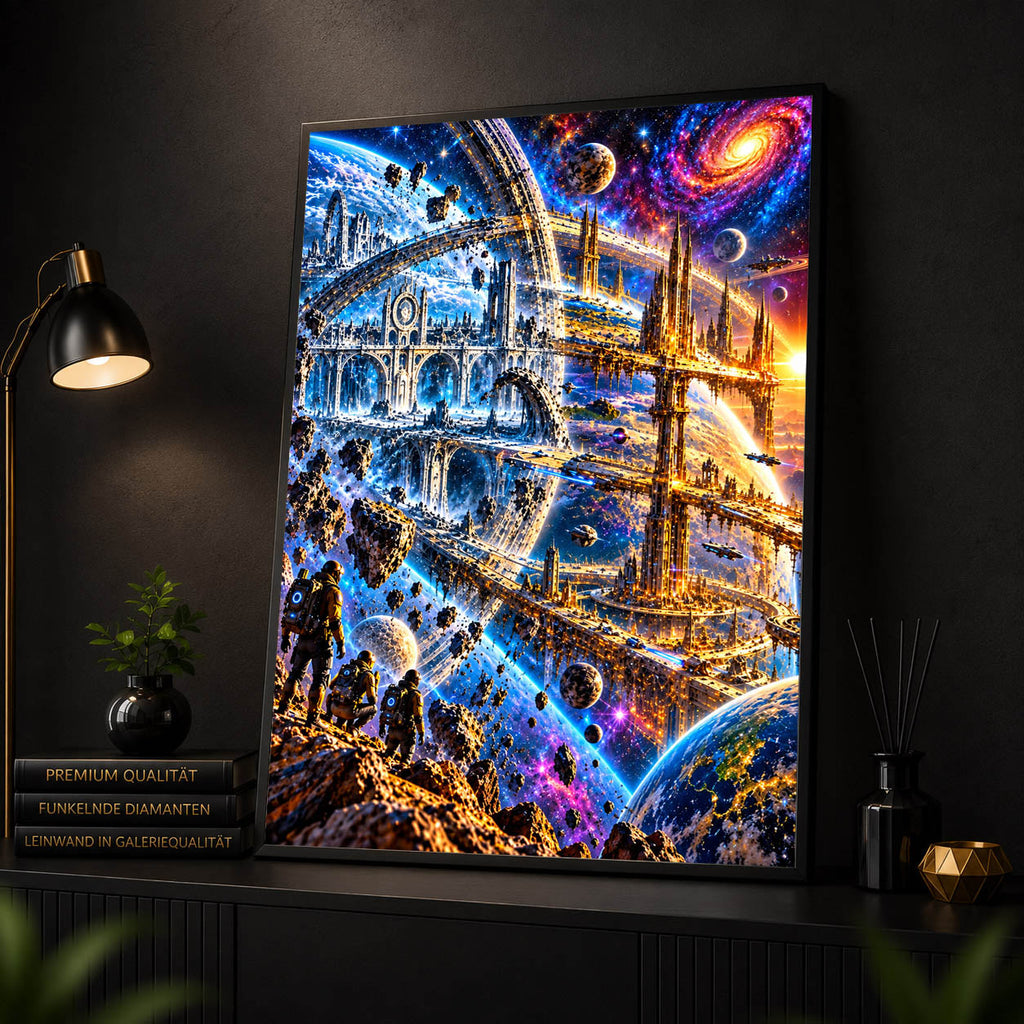 Diamond Painting - Kathedrale der Sterne