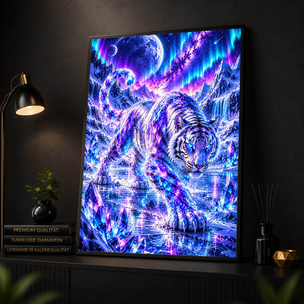 Diamond Painting - Kristalltiger