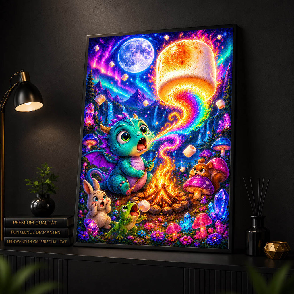 Diamond Painting - Zauberdrache Puff