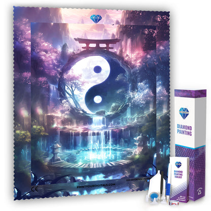 Diamond Painting - Tempel der Stille