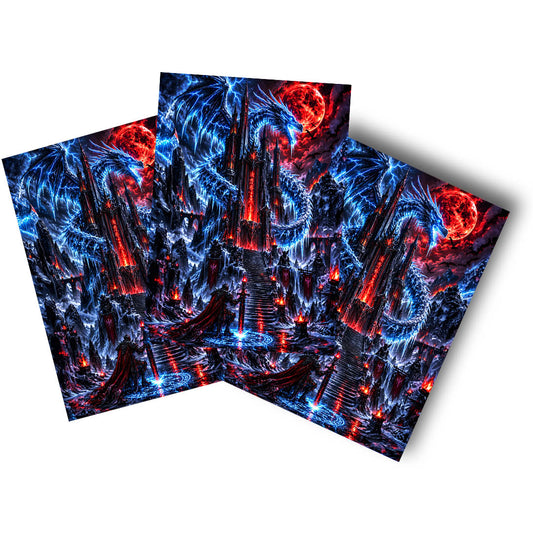 Sticker – Festung des Eisdrachen
