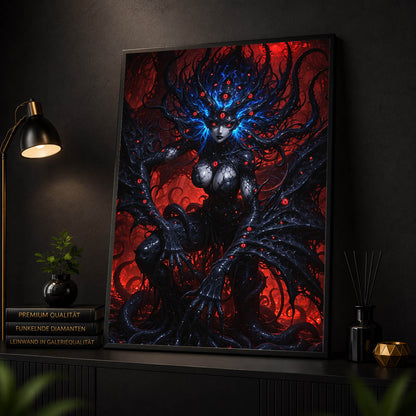 Diamond Painting - Königin der tausend Augen