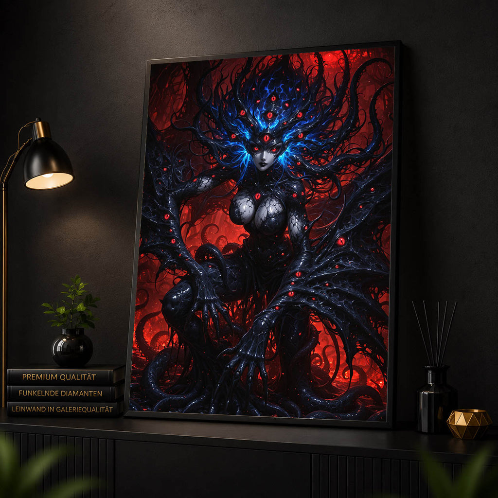 Diamond Painting - Königin der tausend Augen