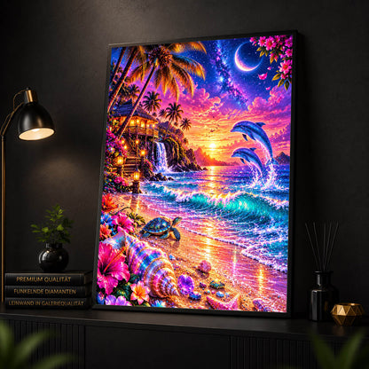 Diamond Painting - Magische Tropennacht