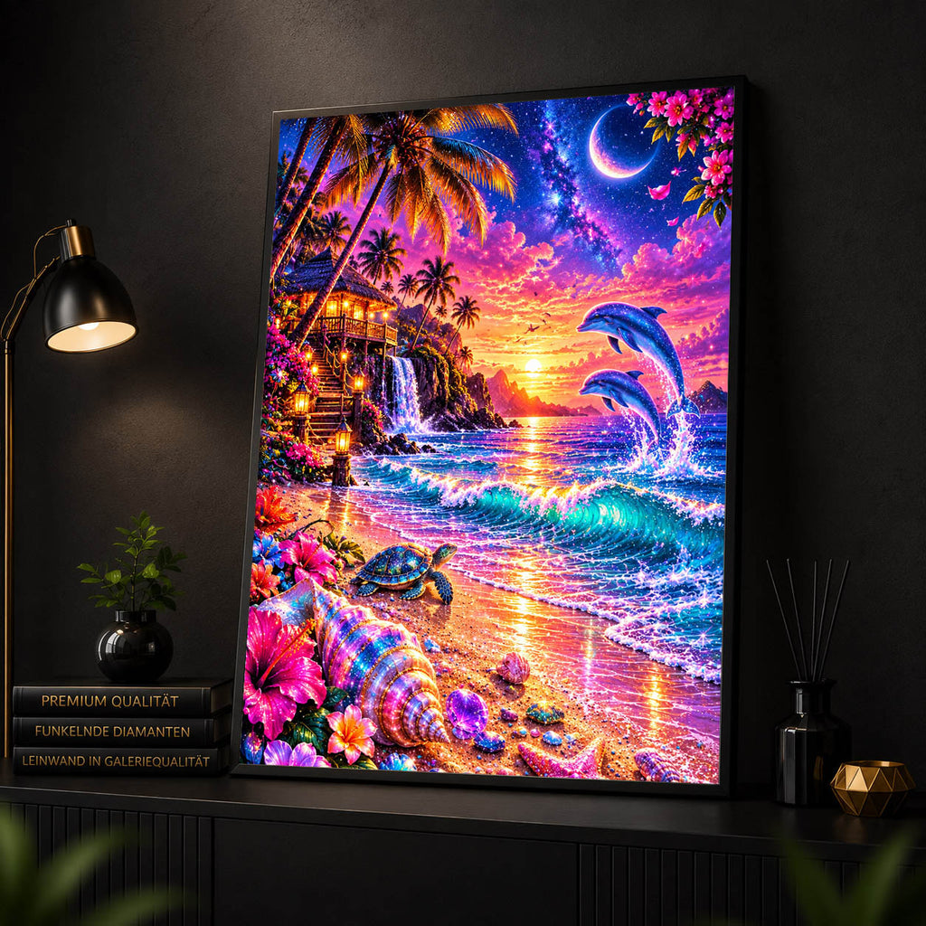 Diamond Painting - Magische Tropennacht