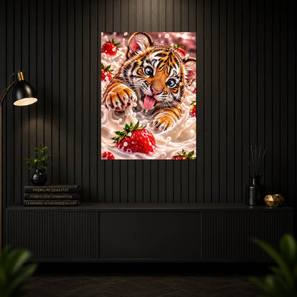 Diamond Painting - Erdbeerchaos