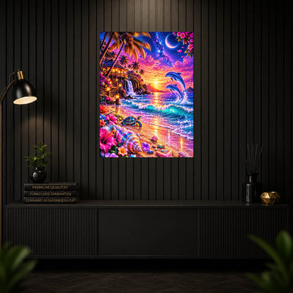 Diamond Painting - Magische Tropennacht