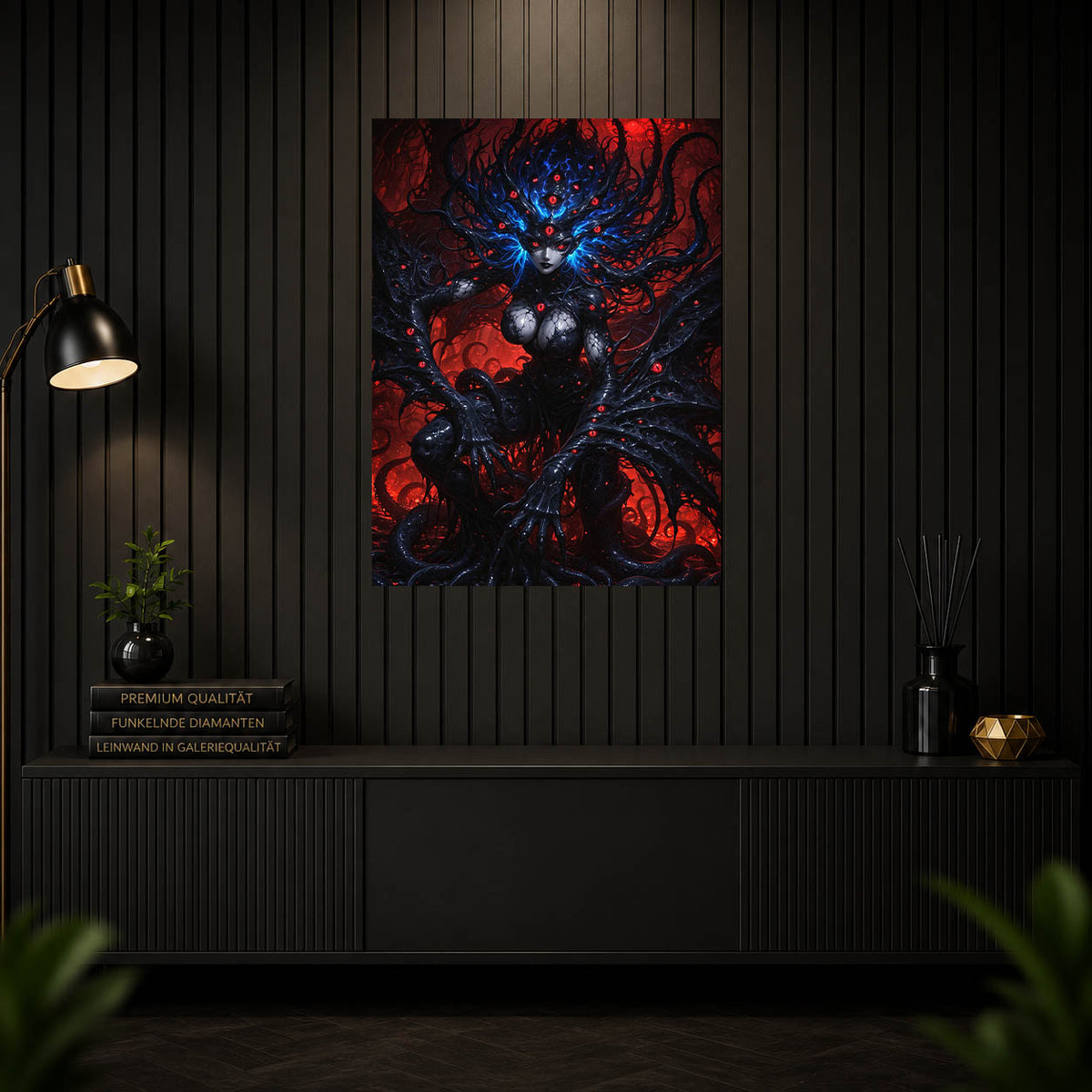 Diamond Painting - Königin der tausend Augen