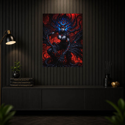 Diamond Painting - Königin der tausend Augen