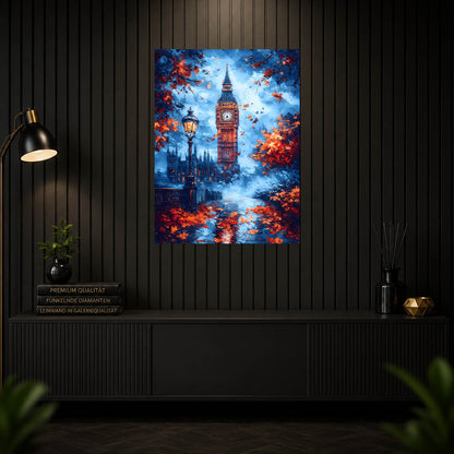Diamond Painting - Big Ben im August