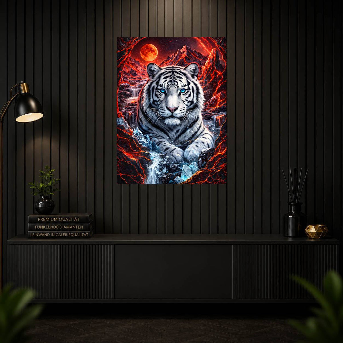 Diamond Painting - Inferno Tiger