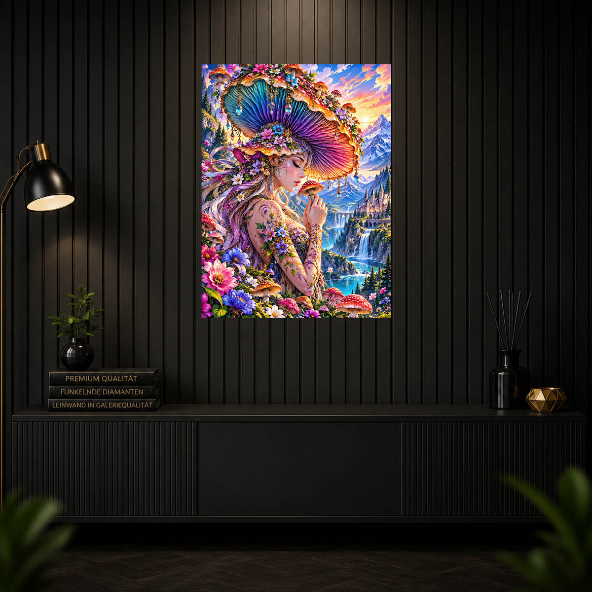 Diamond Painting - Königin des Pilzreichs