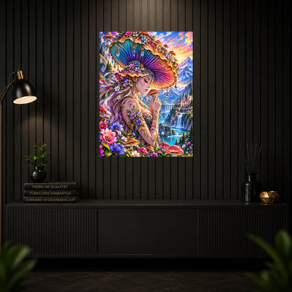 Diamond Painting - Königin des Pilzreichs